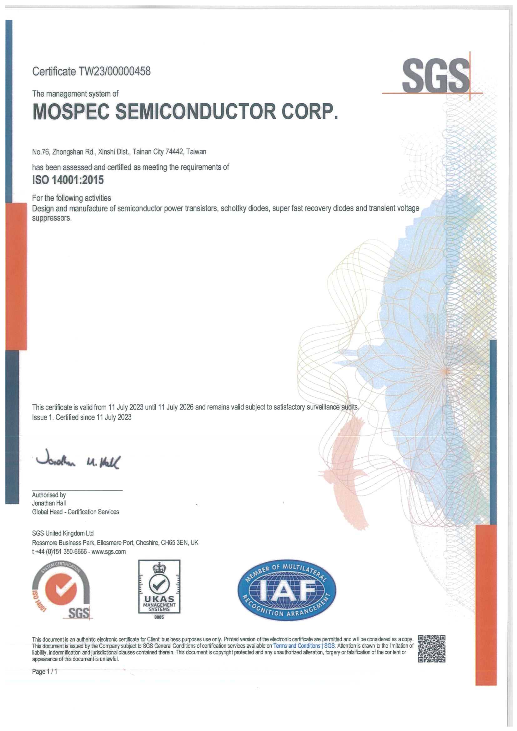 ISO 14001:2015