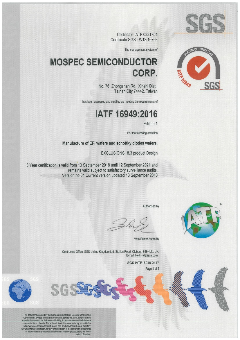 ISO 16949:2016