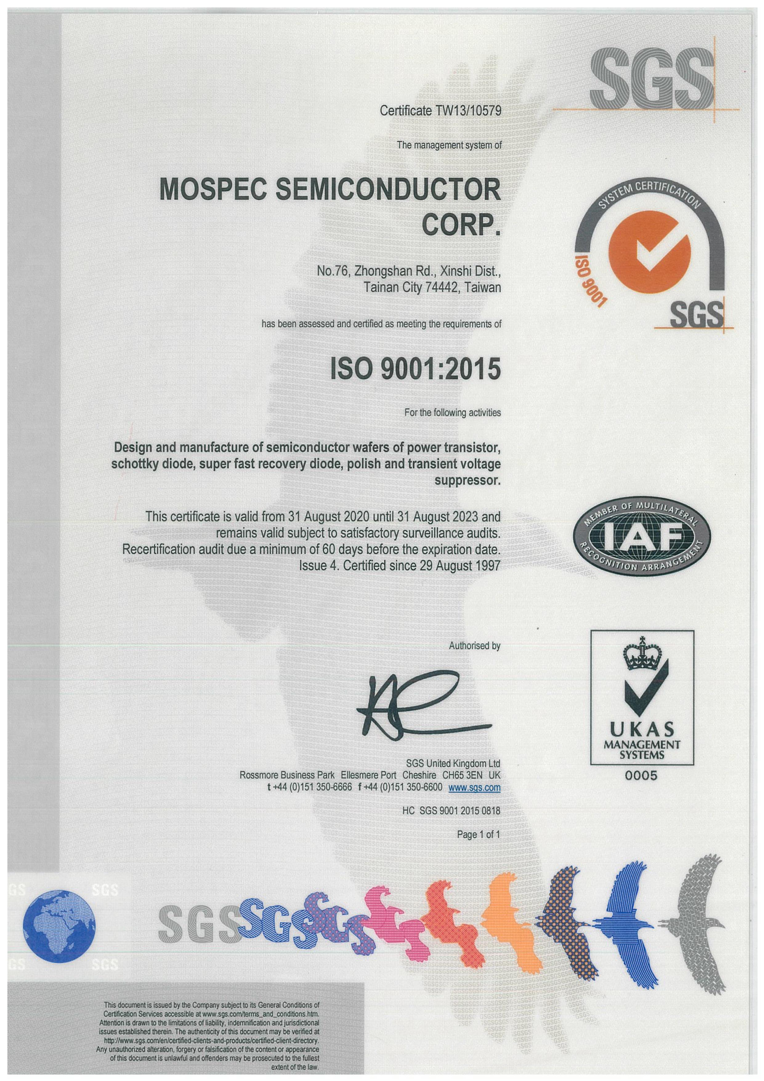 ISO 9001:2015